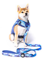 The Doggo'Float Dog Life Jacket By Doggos Wear In Blue Camo Safety Vest