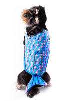 The Doggo'Float Dog Life Jacket By Doggos Wear In Rainbow Fish Safety Vest