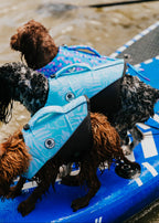 The Doggo'Float Dog Life Jacket By Doggos Wear In Tropicana