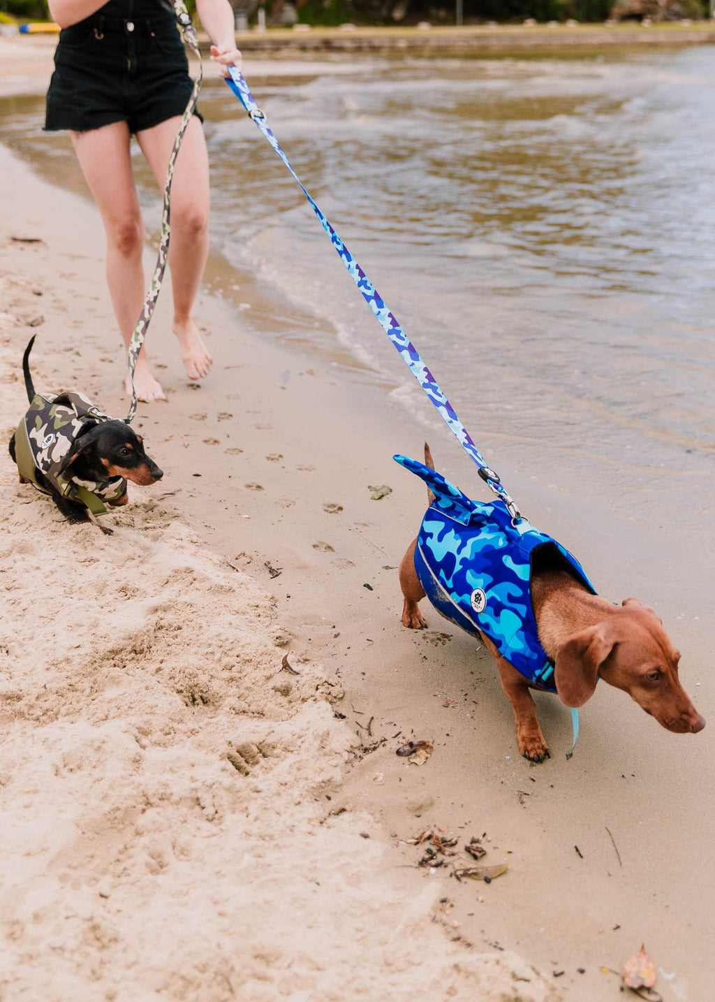 The Doggo'Float by Doggos Wear In Camo Shark